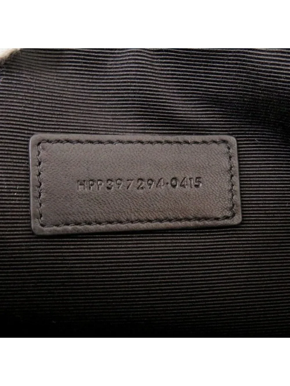 Saint Laurent Paris Skull Canvas Leather Black Clutch